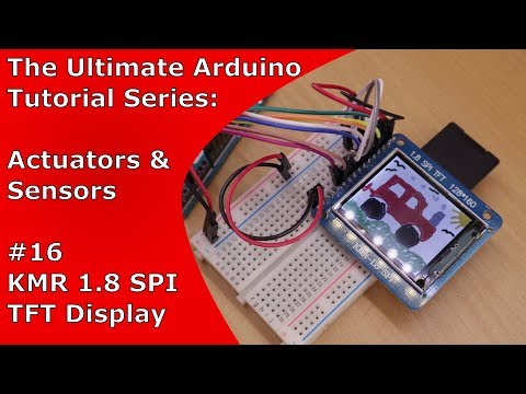 Arduino TFT Display + SD card reader (KMR 1.8 SPI) | UATS A&amp;S #16