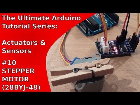 Tutorial: How to use a stepper motor (28BY-J48) with an Arduino and a ULN2003A board | UATS A&amp;S #10