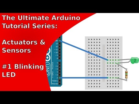 How to blink an LED using an Arduino Uno | UATS A&amp;S #1