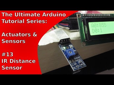 Tutorial: MH Sensor Series/KY-033/TCRT5000 + LCM1602 IIC V1 | UATS A&amp;S #13