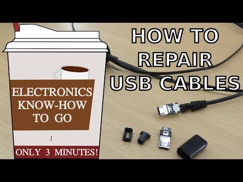 How To Repair (Micro) USB Cables | Electronics Know-how To Go #1