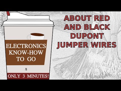 About Red and Black DuPont Jumper Wires | Electronics Know-how To Go #3