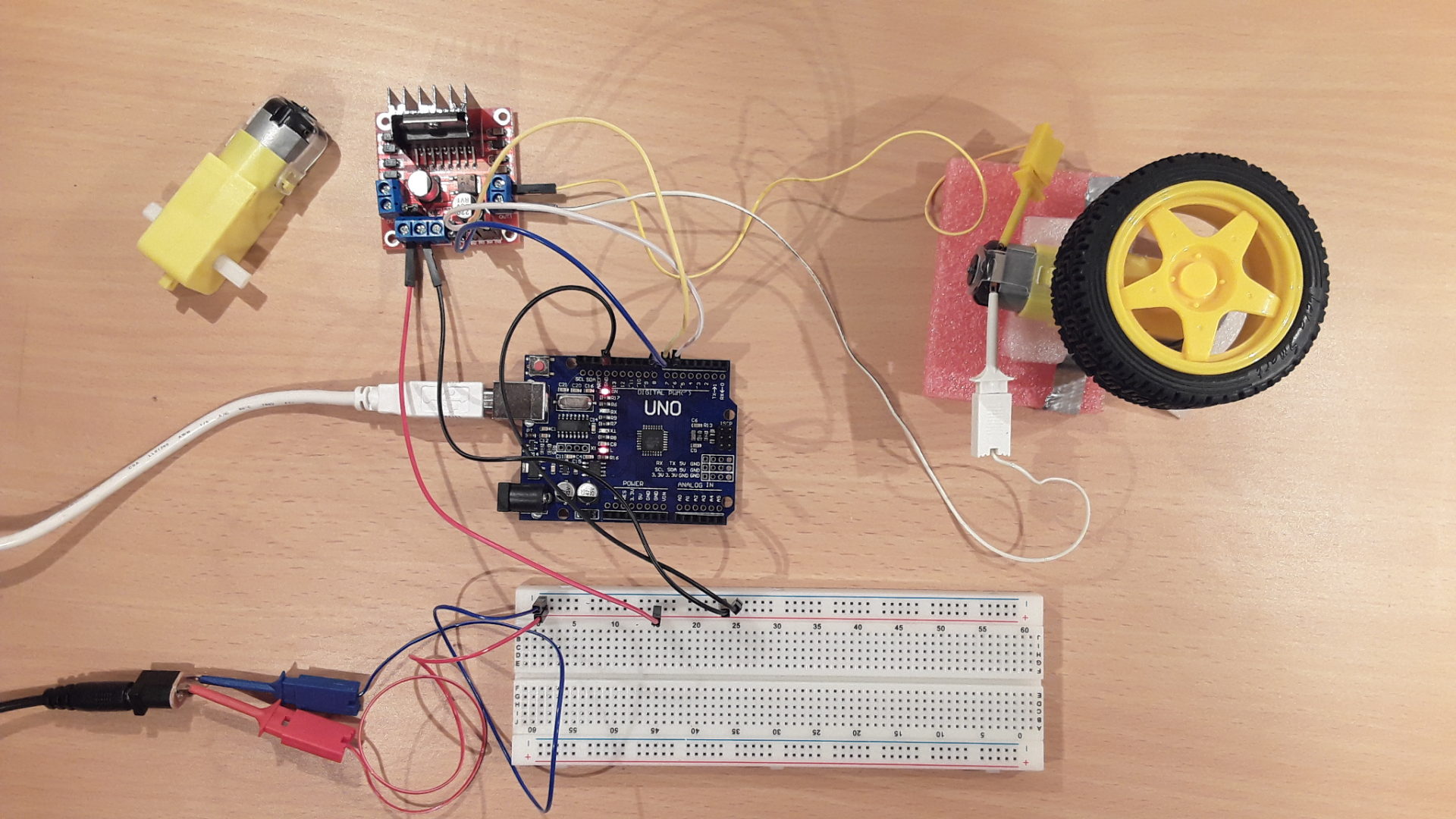 How to control a DC motor with the Arduino Uno and the L298N Dual Motor ...