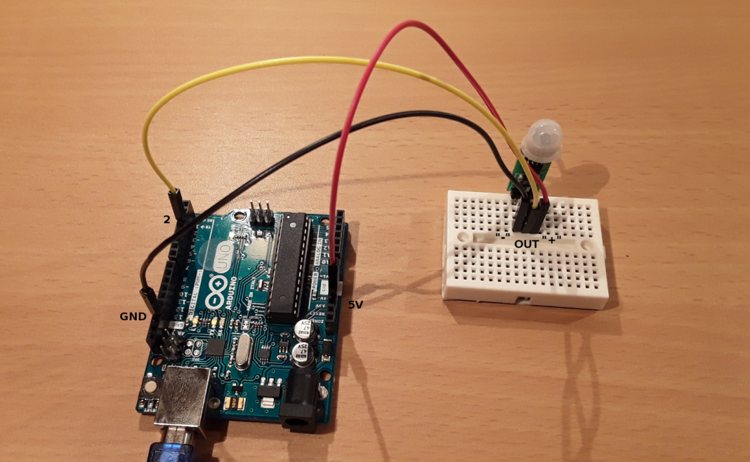 Sr505 датчик движения arduino