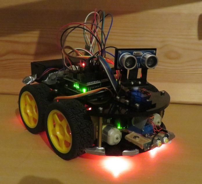 Augmented Arduino Car - Michael Schoeffler