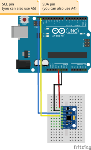 Tutorial: How to use the GY-521 module (MPU-6050 breakout board) with ...