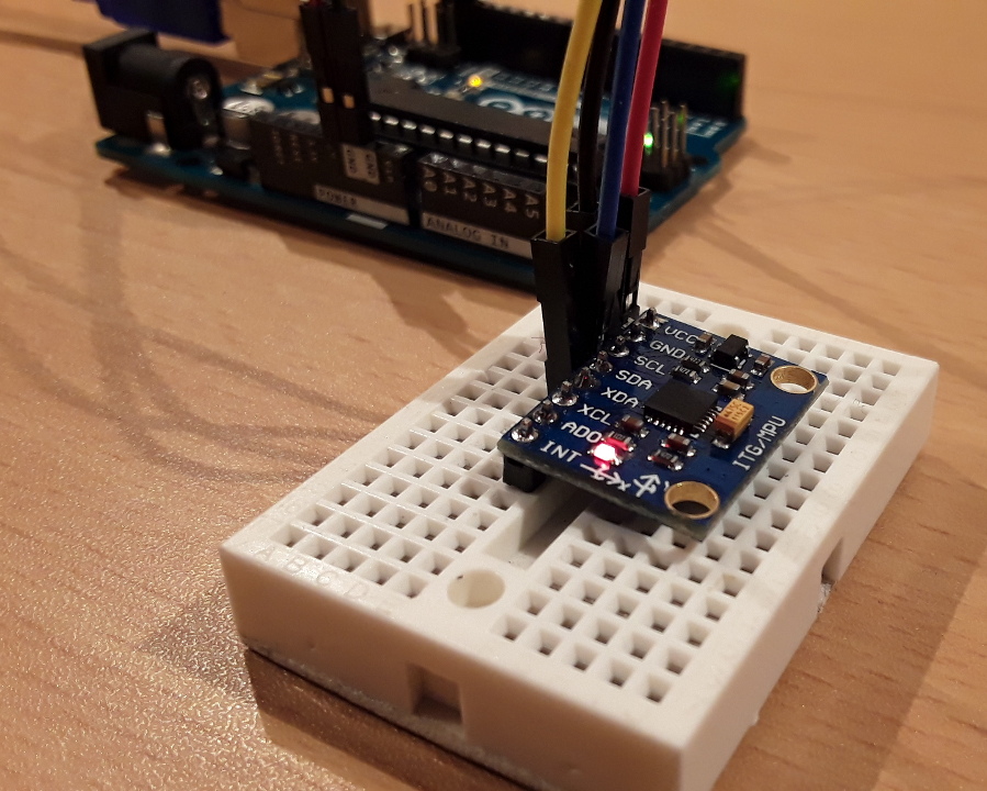 arduino motion sensor mpu 6050