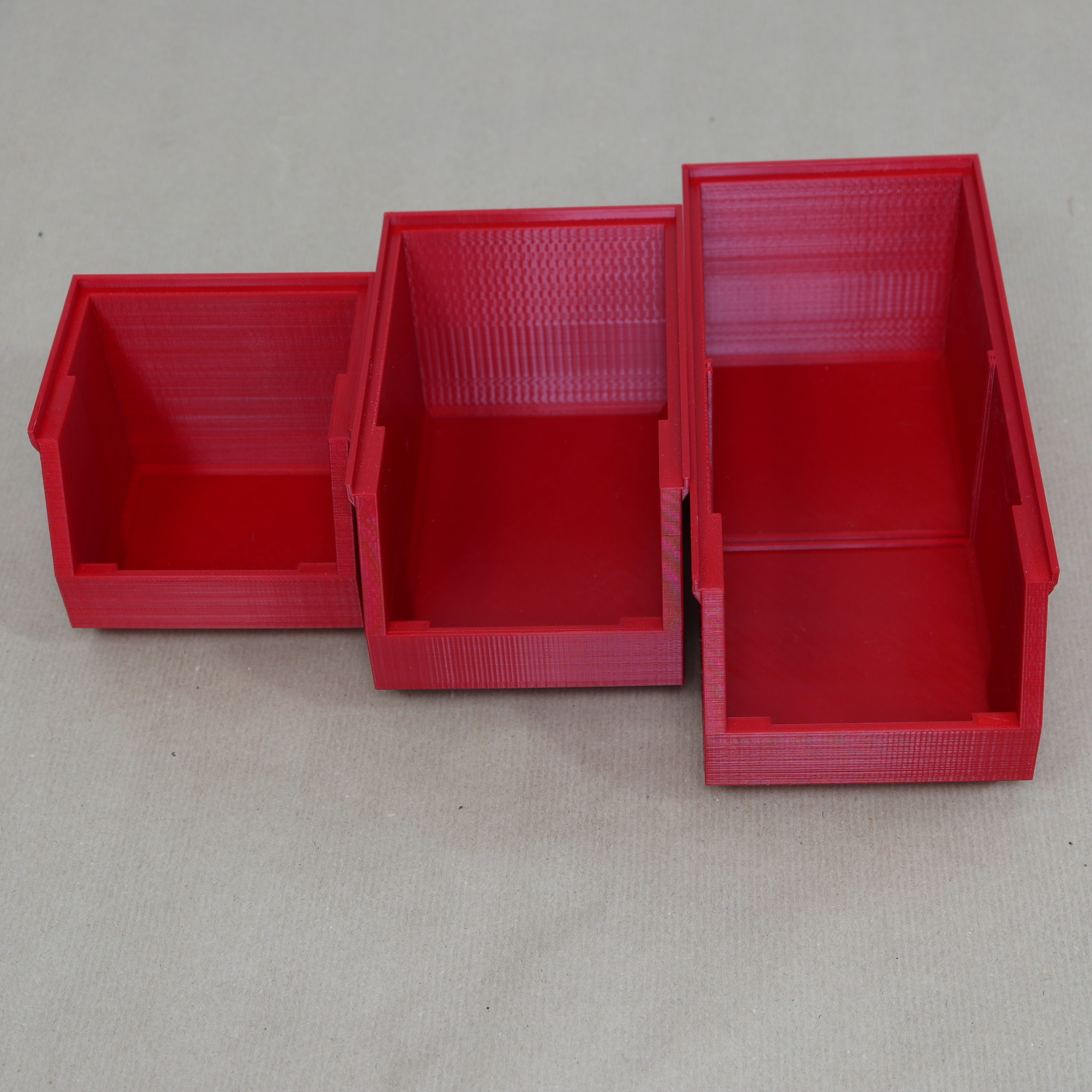 3D Printing Stackable Part Bin System