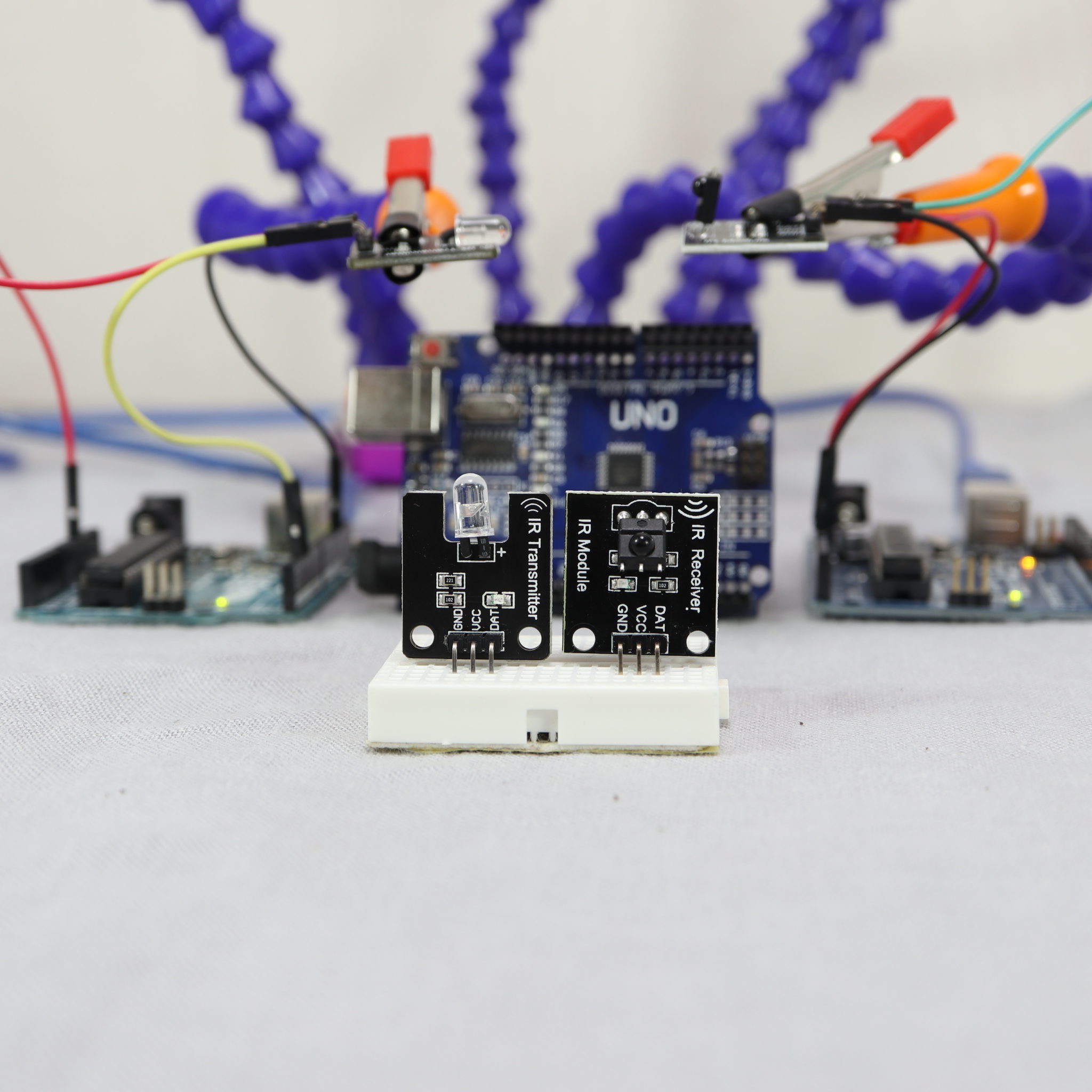 Arduino Tutorial Ir Transmitter And Ir Receiver Hx M Hx Ky